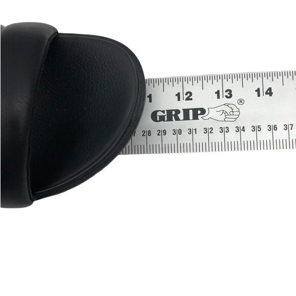 Mia Cimone Black Flatform Slip On Slide Sandals 11 - Picture 4 of 5